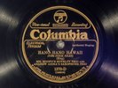 78 RPM -- Sol Hoopii with Aiona's Saxophone Trio, Columbia 1370,  E- Hawaiian