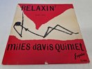 The Miles Davis Quintet ‎– Relaxin' With - 1st UK Press Esquire ‎– 32-068 - Jazz