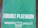 Kiss - Double Platinum Korea 2 LP Vinyl Purple Cover and Diff Label Rare