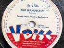 ORIGINAL VINTAGE WW2 V DISC SWING RECORD COUNT BASIE / DUKE ELLINGTON #575