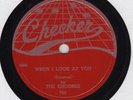 DOO-WOP 78:THE ENCORES/WHEN I LOOK AT YOU/YOUNG GIRLS/Checker 760/excellent cond