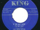 BULL MOOSE JACKSON - If You Ain't Lovin'  / Wanna Hug - KING - R&B 45
