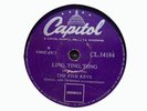 THE FIVE KEYS - Ling, Ting, Tong / I'm Alone 78 rpm disc