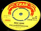 The Kingstonians 1969 UK Crab 45 Hold Down. Hear