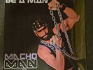 Macho Man Randy Savage-  Be A Man MACHO CHAIN SILVER Vinyl LP