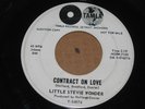 MOTOWN SOUL 45 - LITTLE STEVIE WONDER -CONTRACT ON LOVE / SUNSET - TAMLA - PROMO
