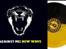Against Me New Wave Exclusive Limited Yellow Swirl on Black Coloured Vinyl LP