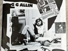 GG ALLIN Dirty Love Songs ORIG 1987 2x LP French 1st press poster sleeve  NM/VG+