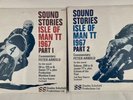 ISLE OF MAN TT 1967 Parts 1 & 2 - 2 x Vinyl LPs - Sound Stories LP 577/578 VG+