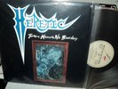 HERETIC TORTURE KNOWS NO BOUNDARY LP METAL BLADE LABEL METAL PROMO? FROM 1986