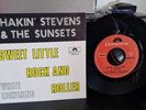 Shakin Stevens Sweet Little Rock N Roller Rare Belguim 7 Inch