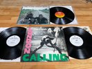 The Clash London calling origin and combat rock Greek press Lps x 2