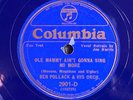Columbia 2901D Ben Pollack Orch OLE MAMMY AINT GONNA SING  78 rpm  1934  V+