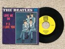 THE BEATLES LOVE ME DO/ PS I LOVE YOU 45 vinyl TOLLIE PICTURE SLEEVE, 1964