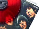 VINTAGE MONO RED VINYL THE BEATLES RUBBER SOUL LP NM VERY RARE