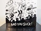 The Meatmen – We're The Meatmen And You Suck  LP 1983 Touch And Go EX Condition