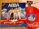 ABBA -SLIPPING THROUGH MY FINGERS - PROMO ONLY JAPAN LP PICTURE DISC- COCA-COLA