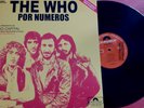 THE WHO-BY NUMBERS-LP-Mexico Promo Radio Unique Cover  PS POLYDOR