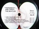 Beatles LP Yesterday and Today Unconfirm Apple Mfd By Side 2 H23 Record Club Mix