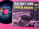 JAN & DEAN - Dead Man's Curve - super clean 45 rpm with Pic Sleeve Liberty 55672