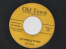 DOOWOP  R&B  45 - KEYTONES -  SEVEN WONDERS OF THE WORLD  - HEAR 1957 OLD TOWN
