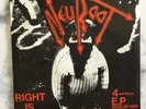 NEUROOT - RIGHT IS MIGHT / THE LIE THEY CALL THE TRUTH + POSTER - VG++/VG+