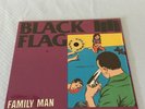 BLACK FLAG - FAMILY MAN + YELLOW MARBLED VINYL - SST - EXCELLENT