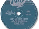 Rare 1959 FRANKIE AVALON Rock’n Roll 78 RPM Record. Just Ask Your Heart
