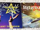 2 Helstar LP's A distant thunder & Burning star