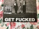 THE CHATS Get Fucked LP Record Hydrated Clear Colored Vinyl NEW