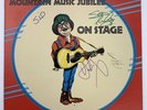 Presleys Mountain Music Jubilee On Stage LP Record Album Vinyl Signed