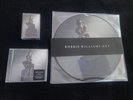 Robbie Williams Ltd. 'XXV' TWIN PICTURE DISC VINYL LP + SIGNIERTE CD + KASSETTE