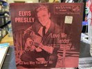 Elvis Presley love me tender Pink 45 sleeve only no record