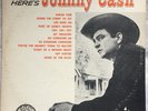 JOHNNY CASH NOW HERES JOHNNY 1961 USA SUN VINYL LP SLP 1255 EX