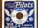 Vintage Seattle Pilots Official Team Song 45 rpm Record 1969