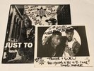 GANG STARR Autographed Guru JUST TO GET A REP Premier Promo