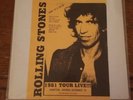 The Rolling Stones 1981 Tour Live Bootleg Vintage Vinyl Record EX+