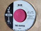 THE DANTES - 80-96 / Can't Get Enough of Your Love - clean PROMO 45 - Jamie 1314