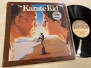 The Karate Kid OST Soundtrack Bill Conti LP Casablanca Cobra Kai + Shrink M-/M-