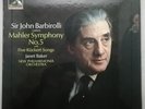 EMI 2 LP box set ASD 2518-9 FIRST PRESS: Mahler - Symphony No. 5 / Barbirolli