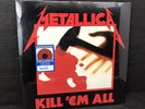 Metallica - Kill ‘em All - Walmart Exclusive Red Vinyl LP *Damage* Seam Splits*