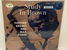 Clifford Brown/Max Roach – Study In Brown 180 GRAM REISSUE  LP Speakers Corner