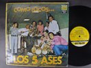 LOS 5 ASES Como Locos LATIN LP DISCOLANDO