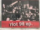 UK SUBS - RIOT 98 EP - RED VINYL - IT'S A SCAM - UK SUBVERSIVES FALL 056 NM / NM