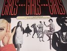 Elvis Costello Girls Girls Girls LP Vinyl Demon Records D-Fiend 160 Nice Copy