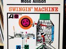 MOSE ALLISON/ SWINGIN' MACHINE.  MONO PROMO WHITE LABEL  NM+