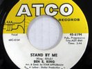BEN E. KING 45 Stand By Me / On The Horizon VG++ on Atco super-clean  soul c5257