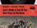 7 inch BOBBY FULLER FOUR love's made a fool of you LONDON DL 20809 Germany