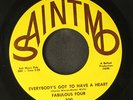FABULOUS FOUR: everybody's got to have a heart / if i knew SAINTMO 7