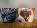 BON JOVI Slippery When Wet Original/7800 Degrees Vinyl LP Vintage 1986 w/Lyrics